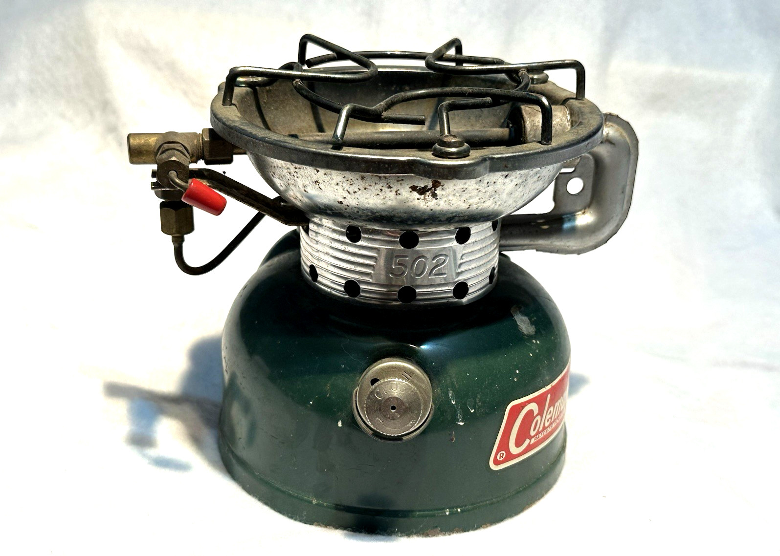 Vintage 1965 Coleman Model 502 Sportster Single Burner Camping Stove