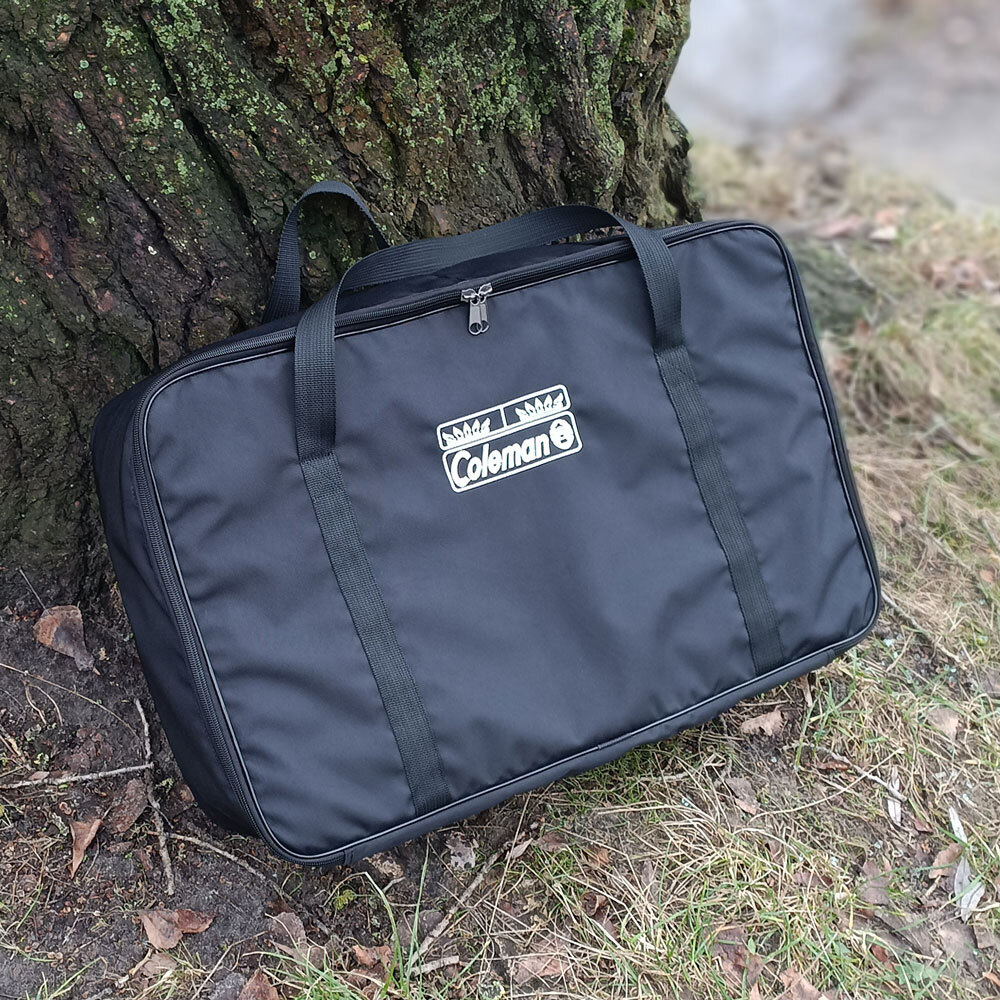 Bag Coleman 413 Carry Case Soft Cover Two Burner Camp Stove Traveling Storage