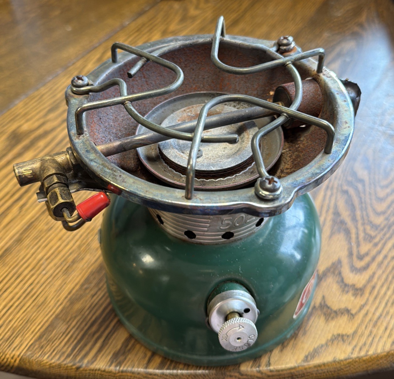 Coleman Camping Cook Stove Single Burner Model 502 TESTED