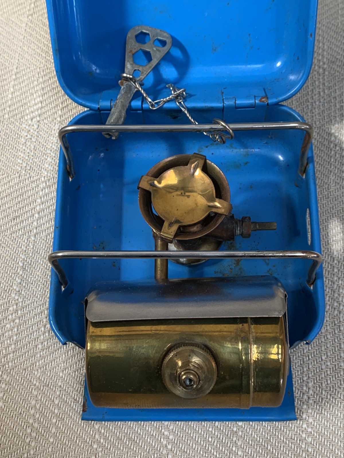 Vintage Optimus 8R Camping Hunting Backpacking Outdoor Stove Made in Sweden