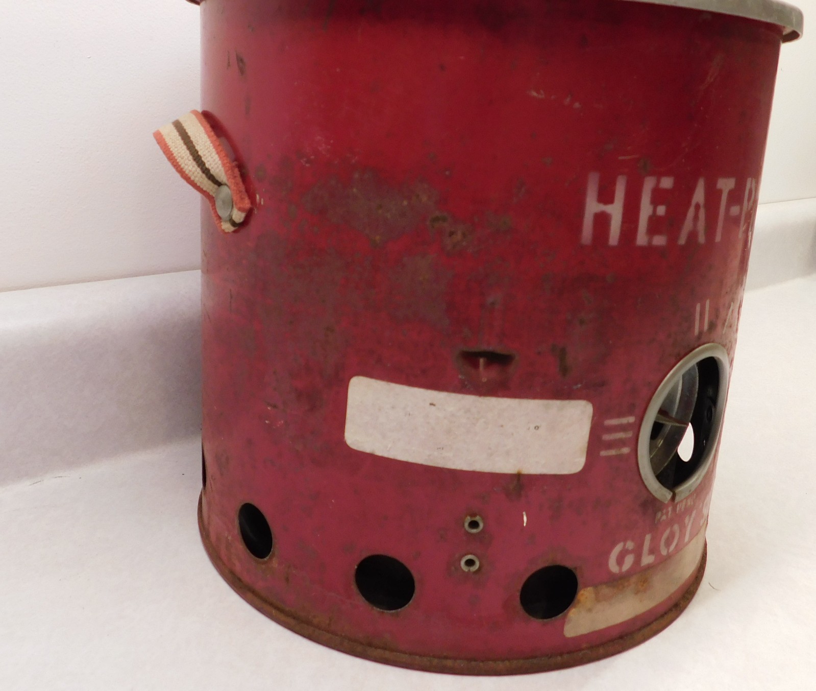 Vintage Gloy’s Heat-Pal Camp Stove Heater Cooker