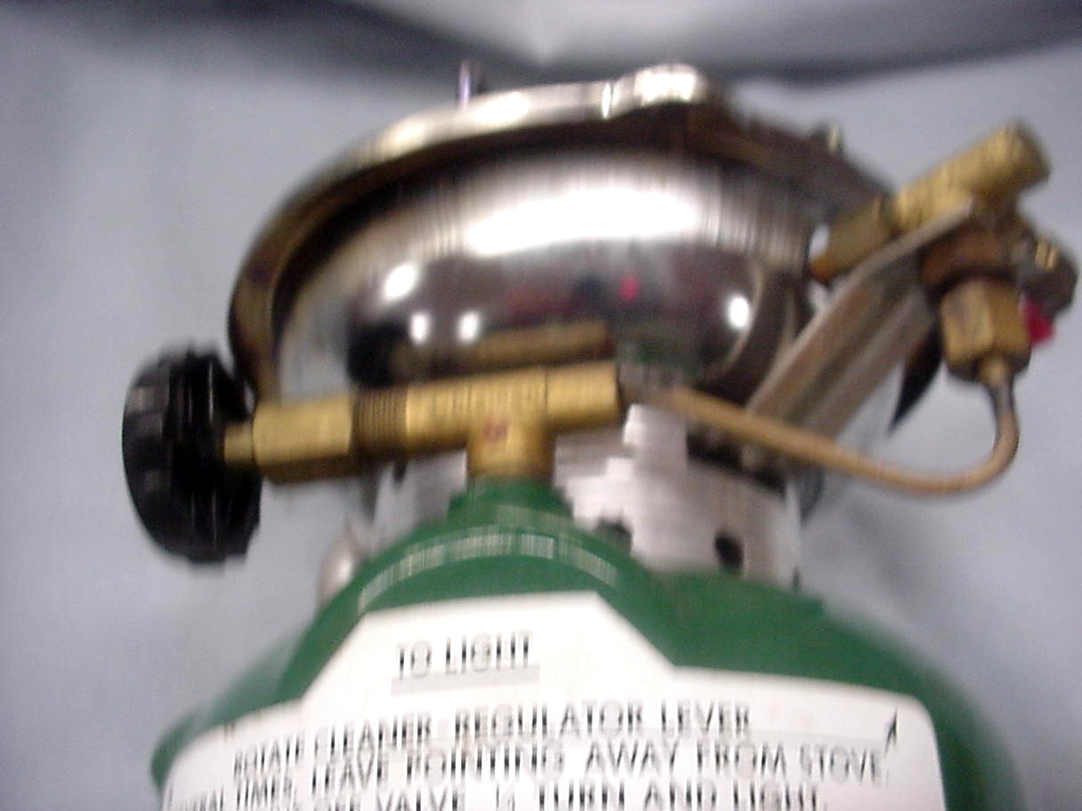 Vintage 1979 Coleman 502 Camp Stove Green Backpacking Works Strong Flame