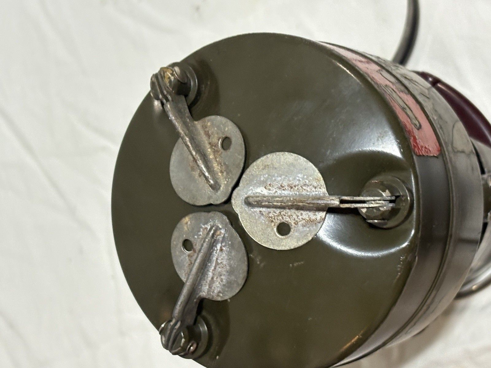 Rogers Akron Ohio 1952 U.S. Military Camp Stove Canister& Stove No.1966 UNTESTED