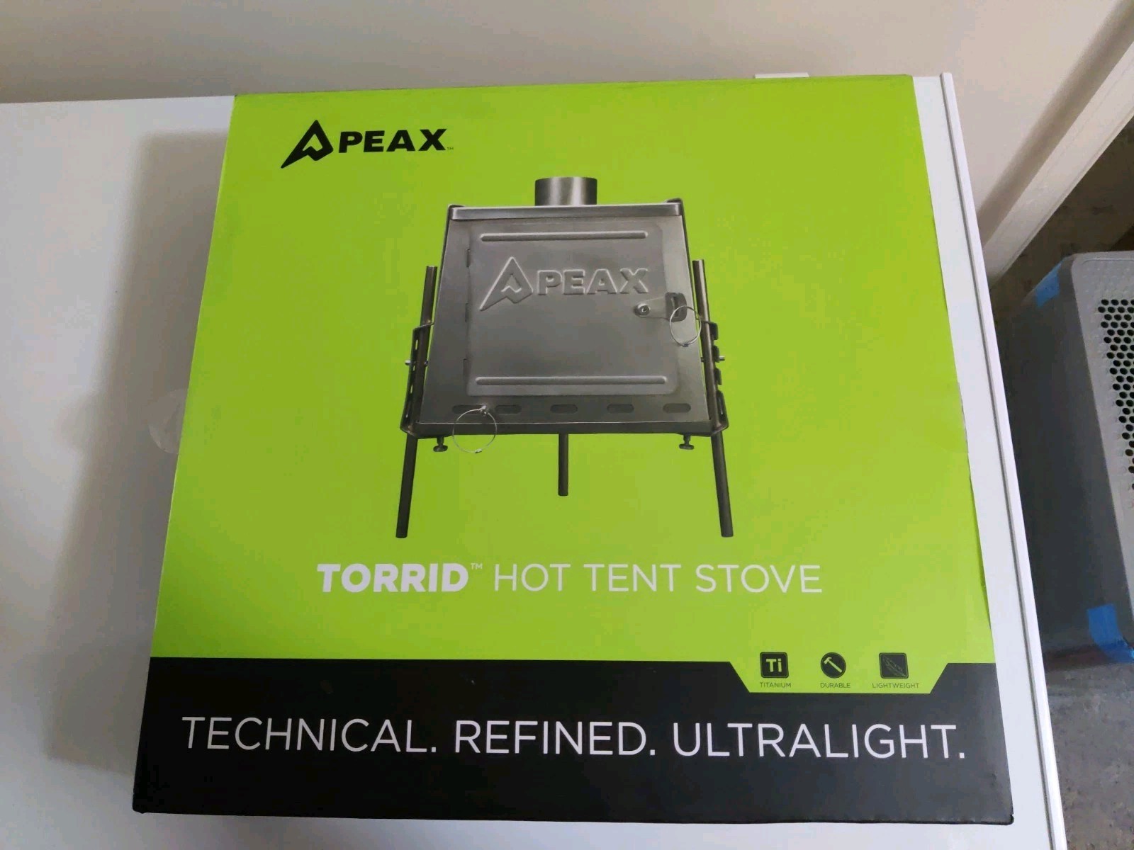 PEAX Torrid Titanium Hot Tent Stove **NEW1**