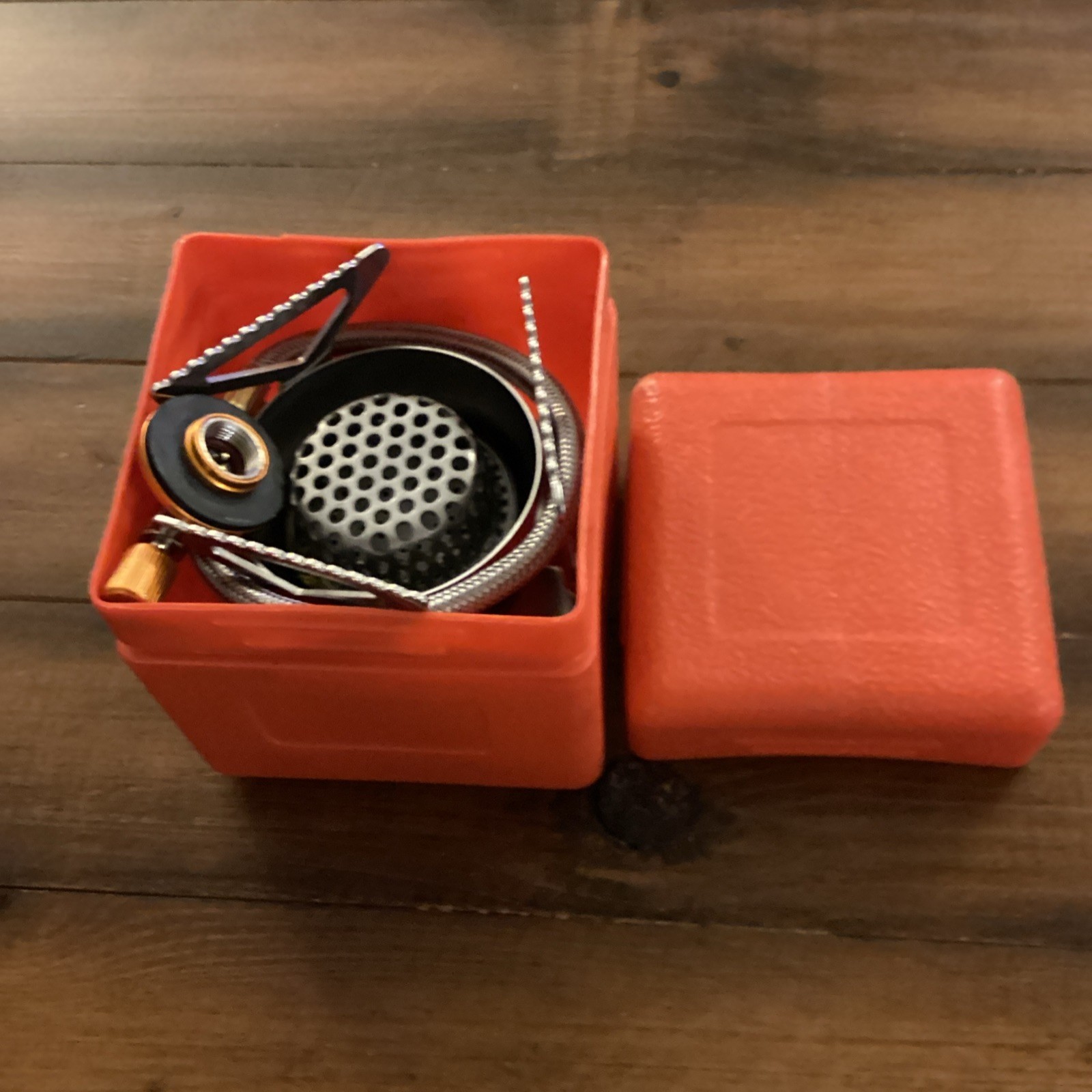 OUTAD Portable Foldable Canister Stove 1 Burner Gas w/ Carry Case