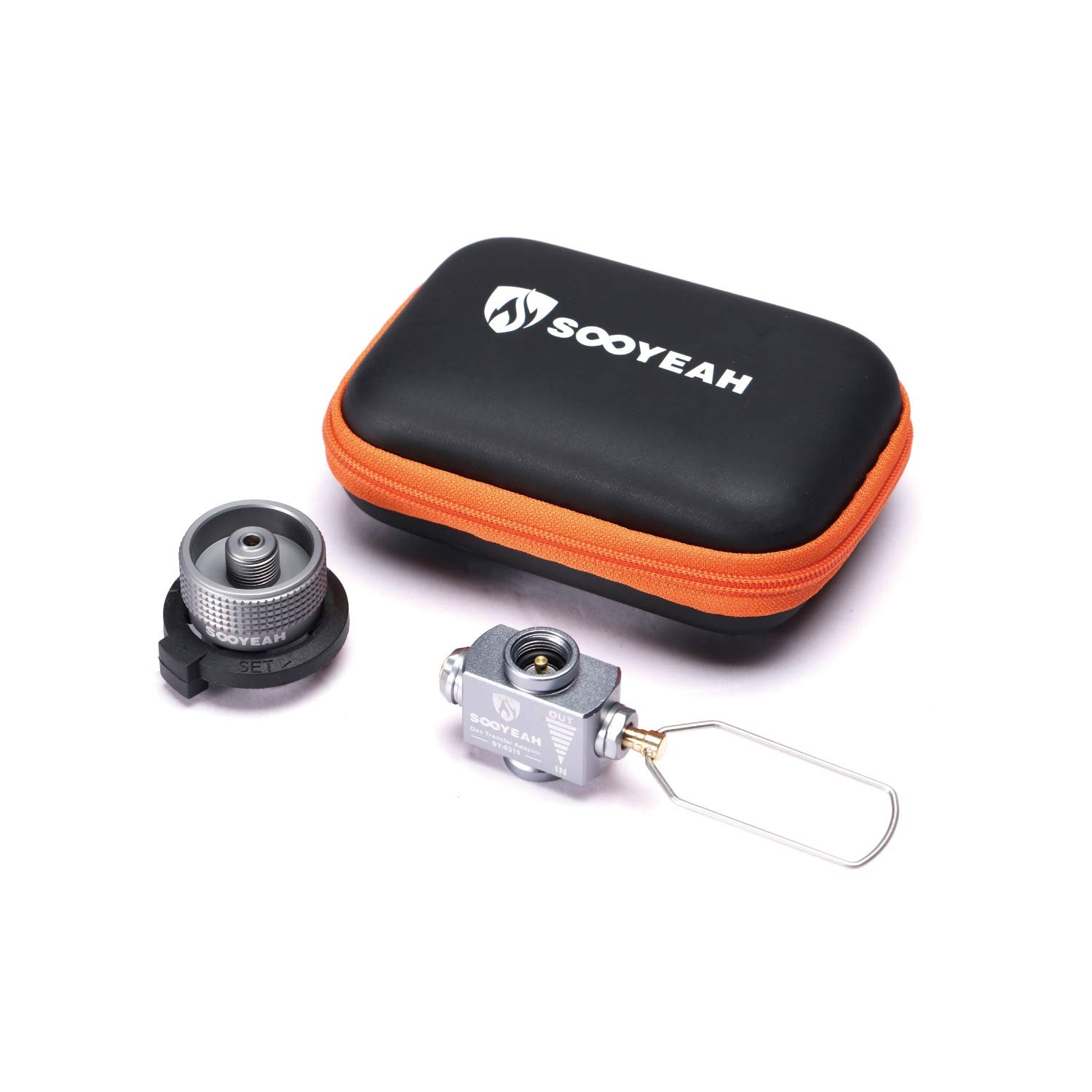 Gas Refill Adapter,Isobutane fuel refill,Isobutane Canister Shifter,Lindal Va…