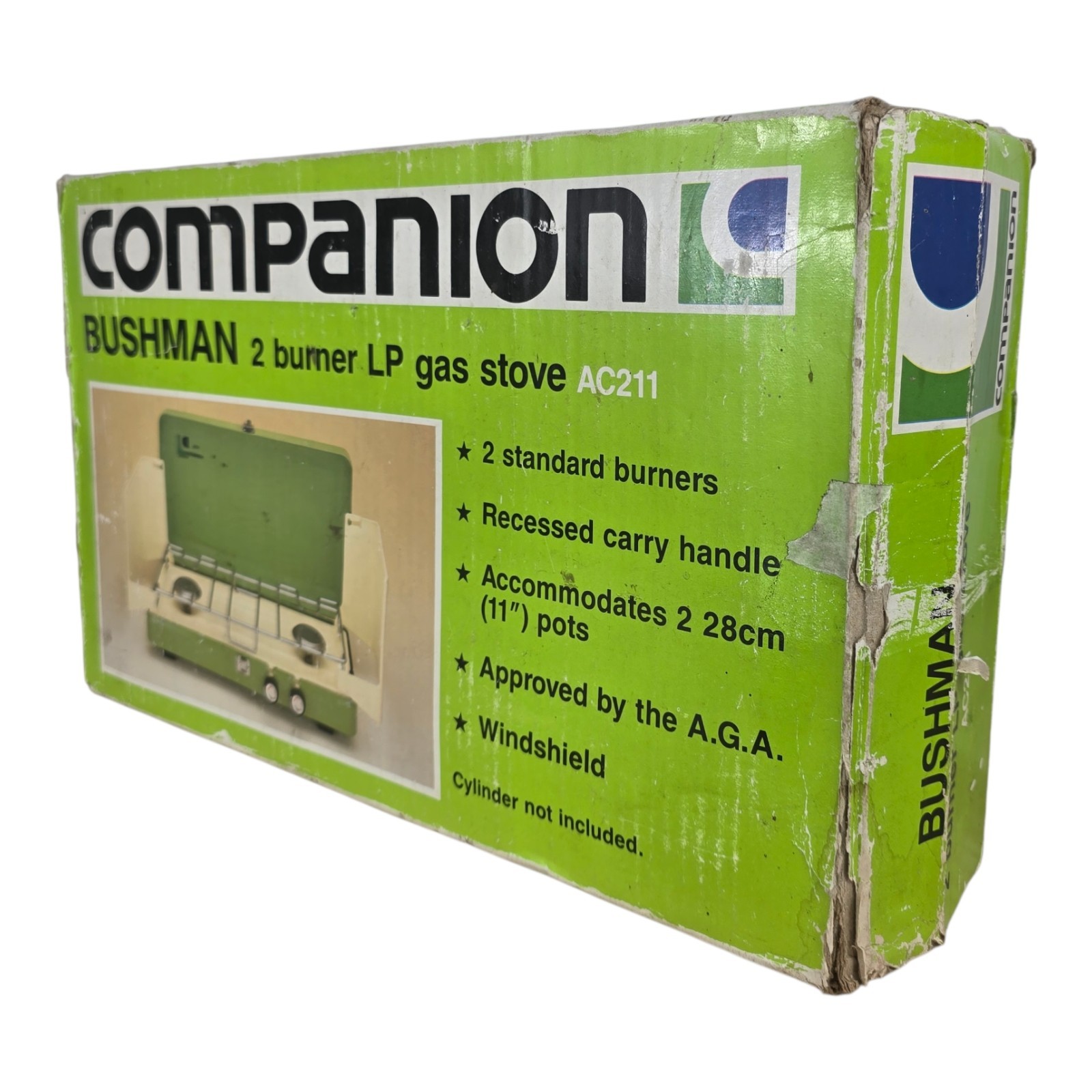 VTG Companion Bushman 2 Burner LP Gas Camping Stove AC211 Boxed Manual 1980’s