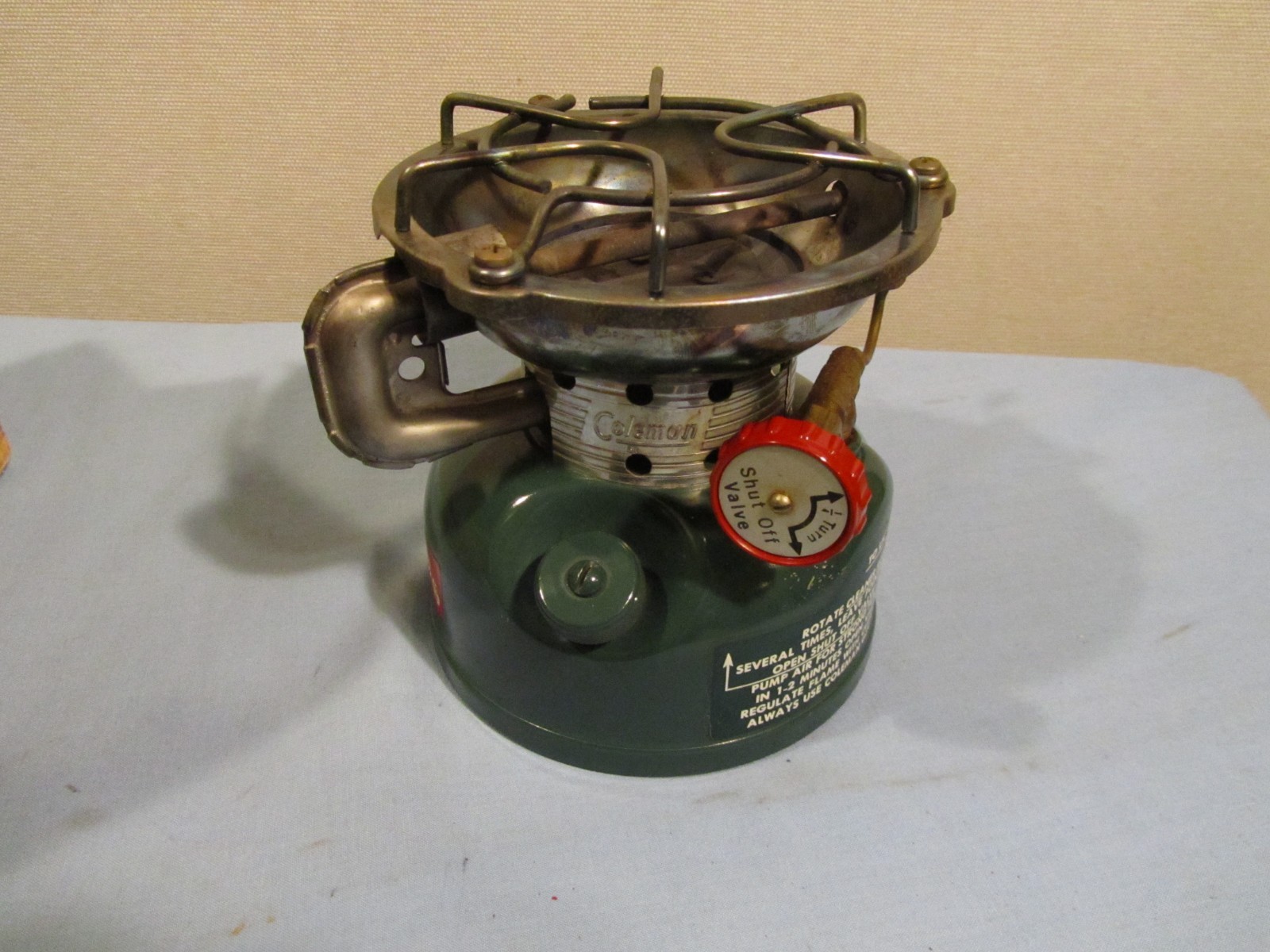 Vintage Coleman 502 Single Burner Dated 10/63