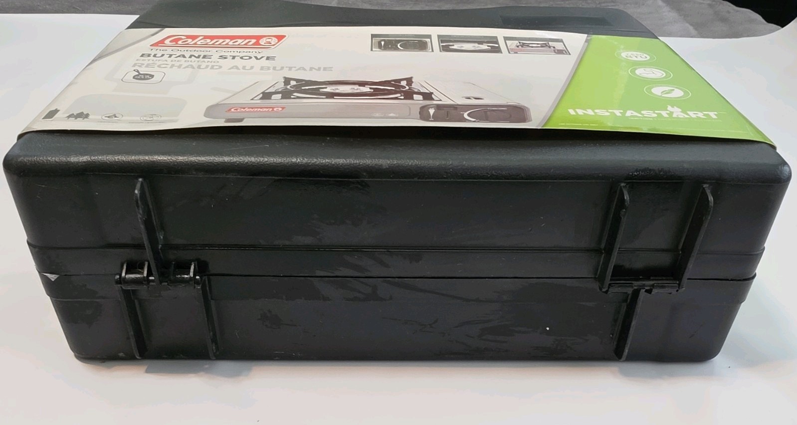 New Coleman Butane Stove Classic 1-Burner Tabletop Camping Stove & Carrying Case
