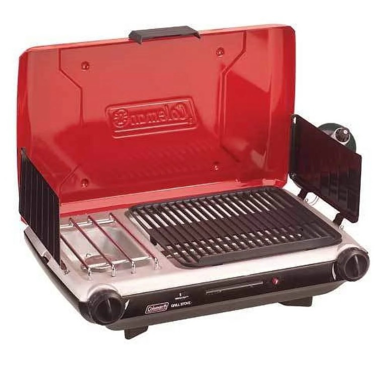 New Coleman Perfectflow Grill Stove Propane 20,000 BTU