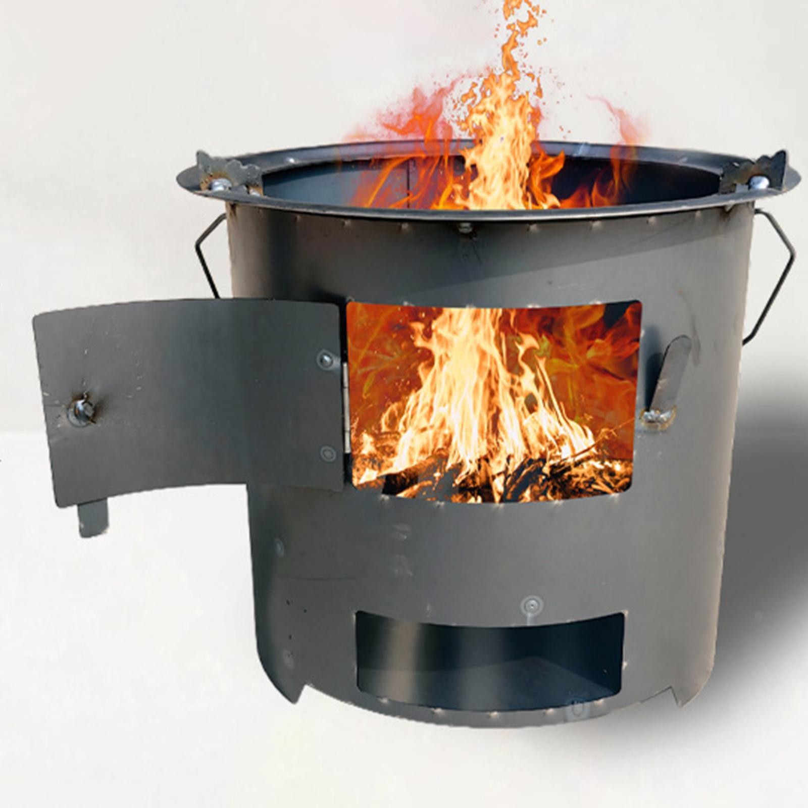 Wood Burning Furnace Camping Furnace Cooking Fire Pit