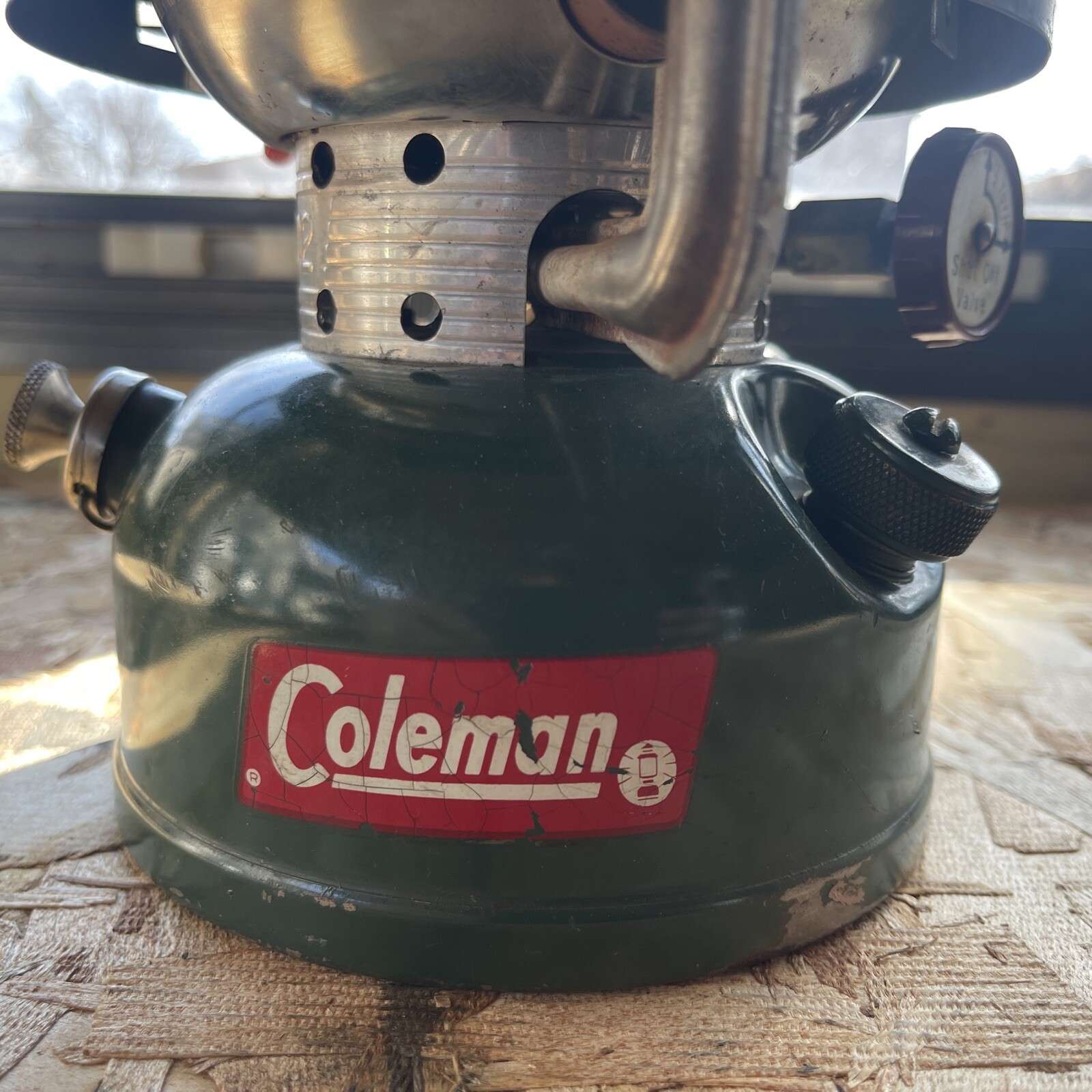 Vintage Coleman Sportster Camp Stove #502-700 8/63 Heater Top Cover “Wow Works”