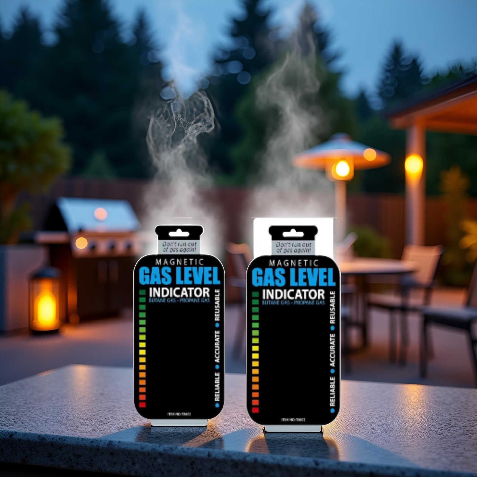 2Pack Black Practical Propane Butane LPG Fuel Gas 1 Count (Pack of 1),