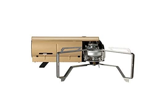 Snow Peak HOME & CAMP Cassette Burner Khaki Stainless Aluminum