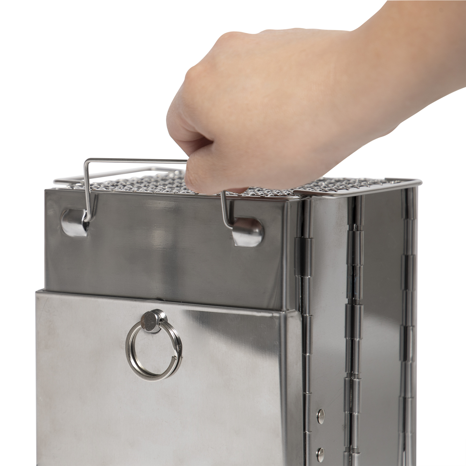 Stainless Steel Portable Camping Stove With Carry Case – Folding Camp Stove Top