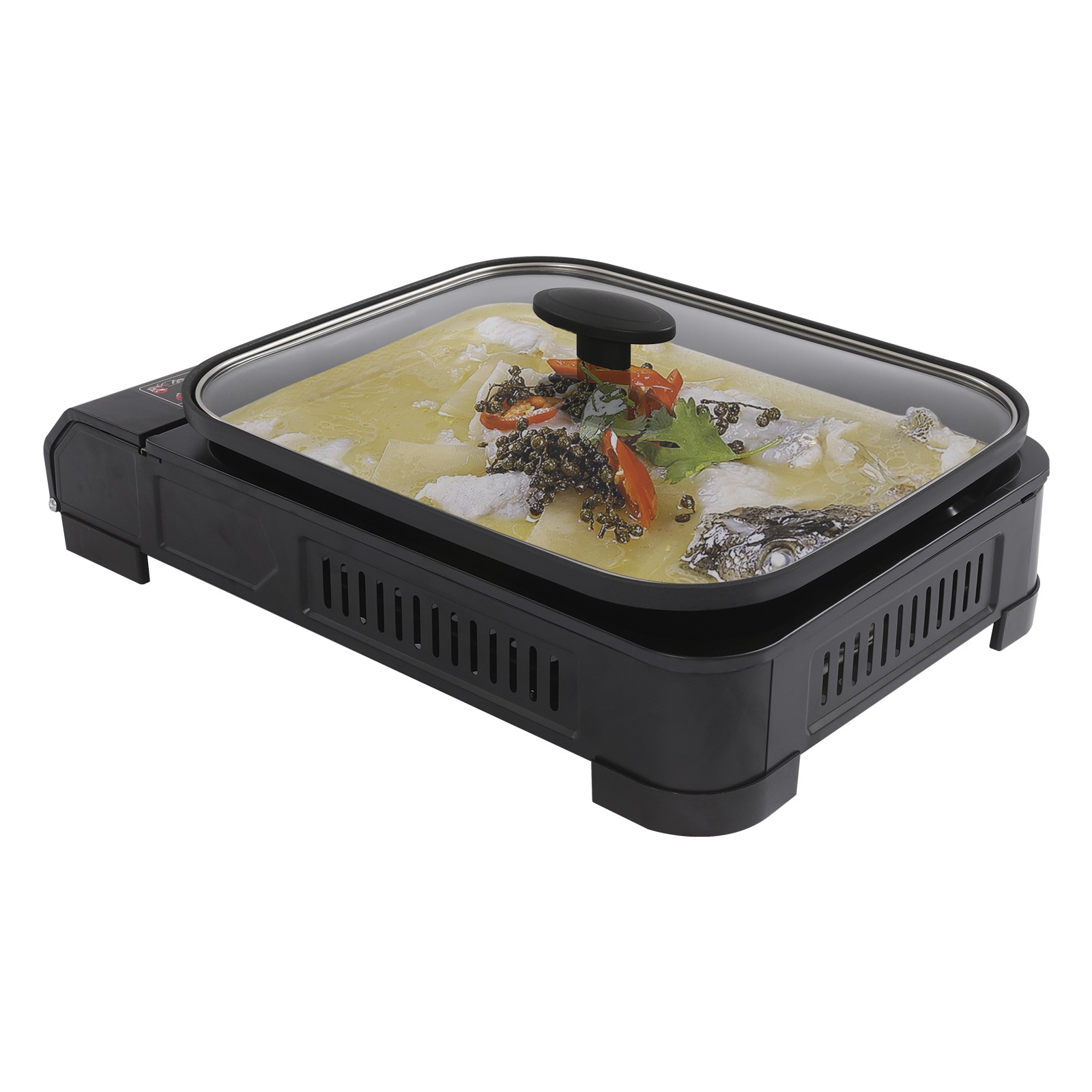 Butane Stove with Grill Pan Portable Camping Gas Stove Gas Grill Stove 2.1KW