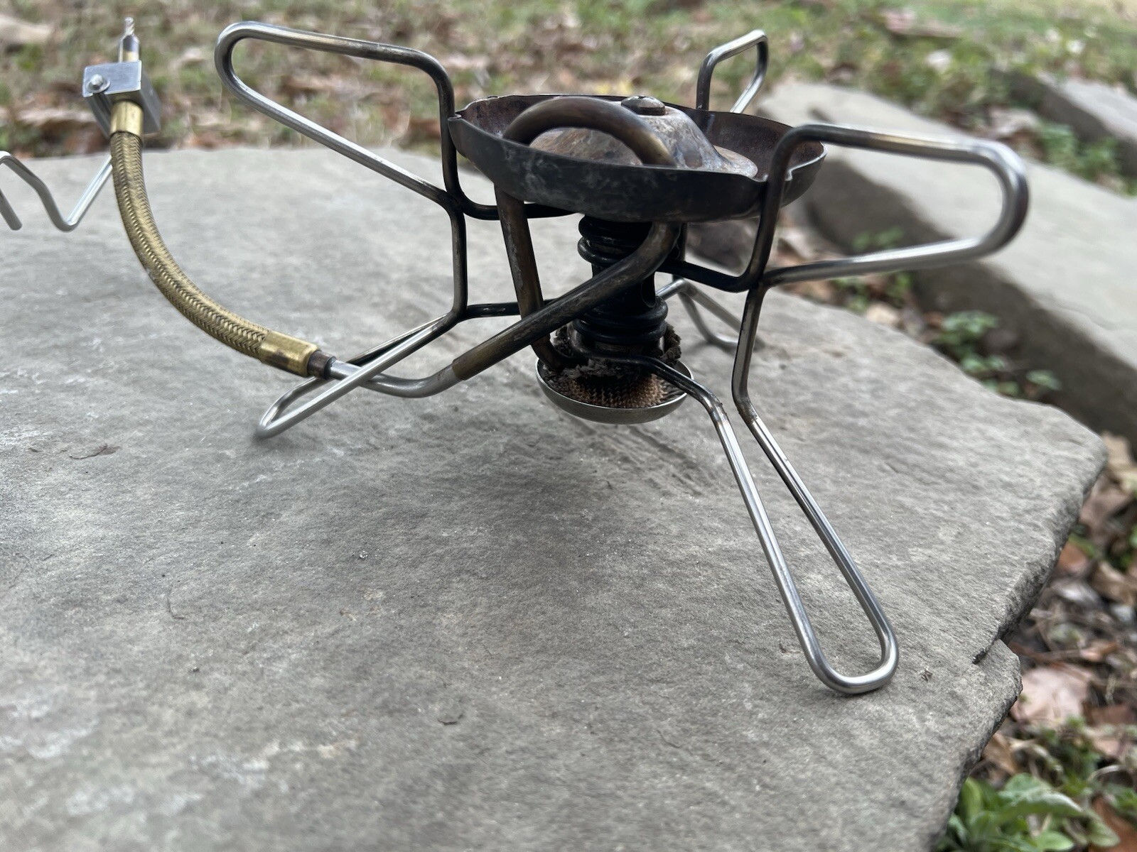 MSR Whisperlite stove classic liquid fuel backpacking stove