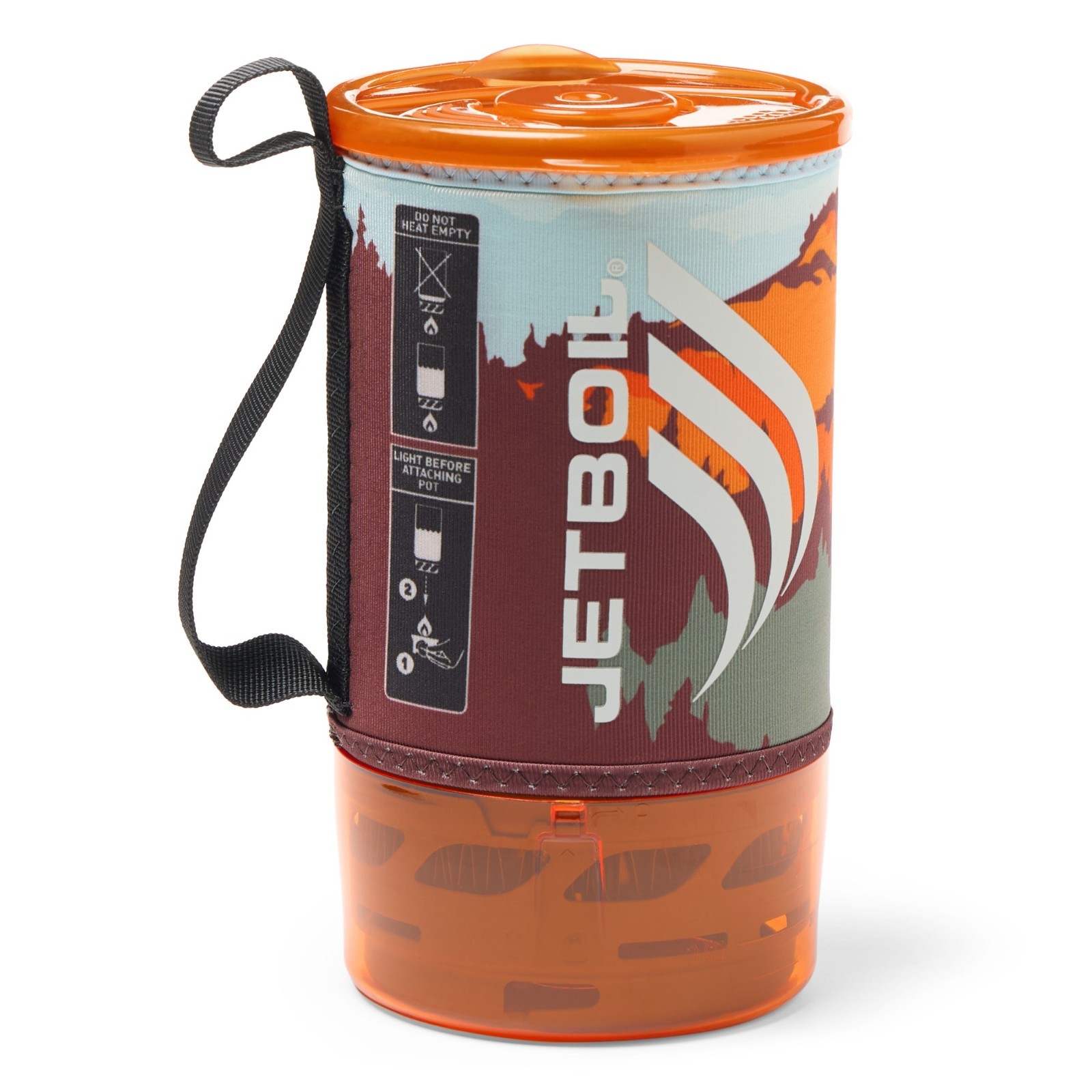 Jetboil Flash 1.0L Camping and Backpacking Stove Cooking System Mountainscape