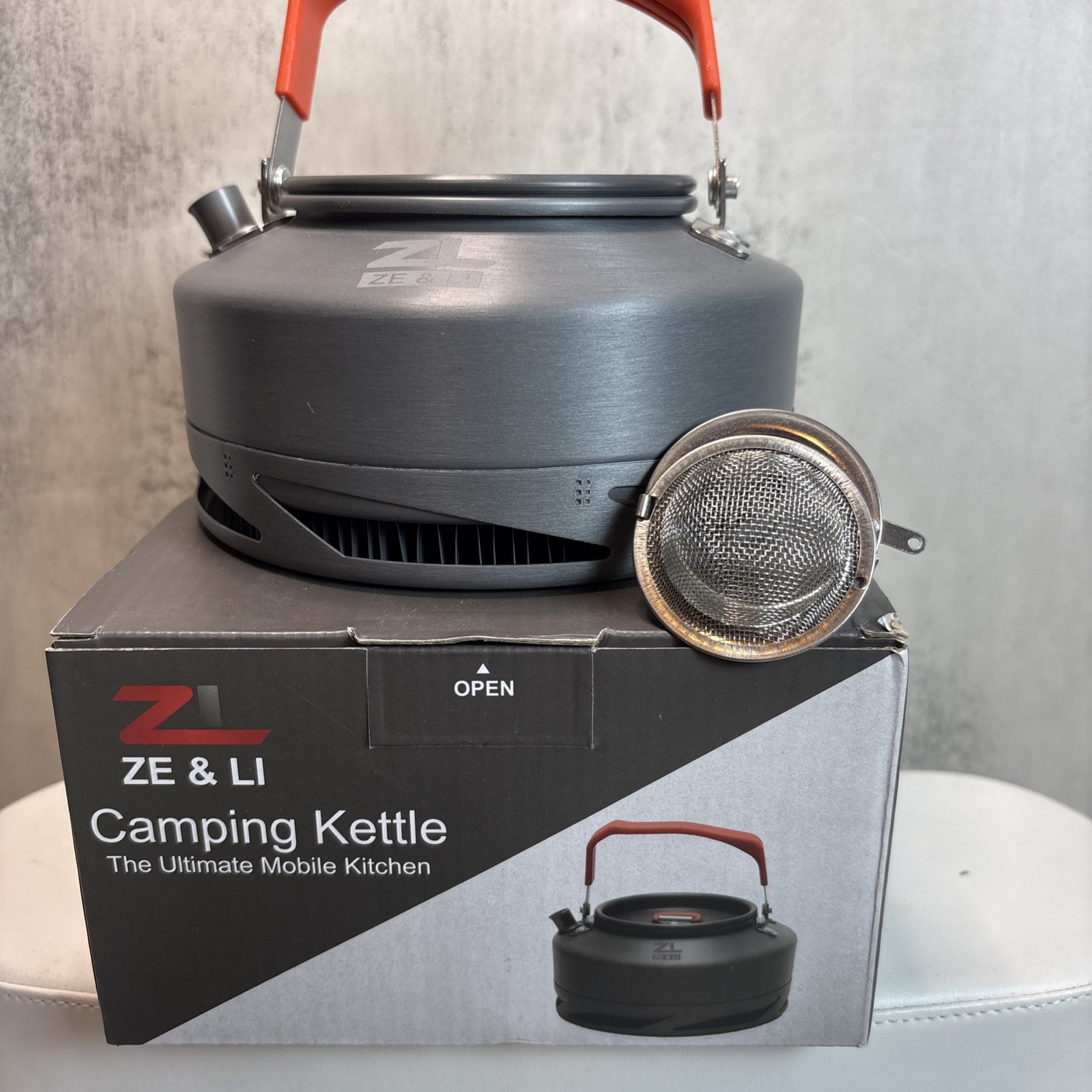 ZE & LI Camping Kettle Brand New The Ultimate Mobile Kitchen
