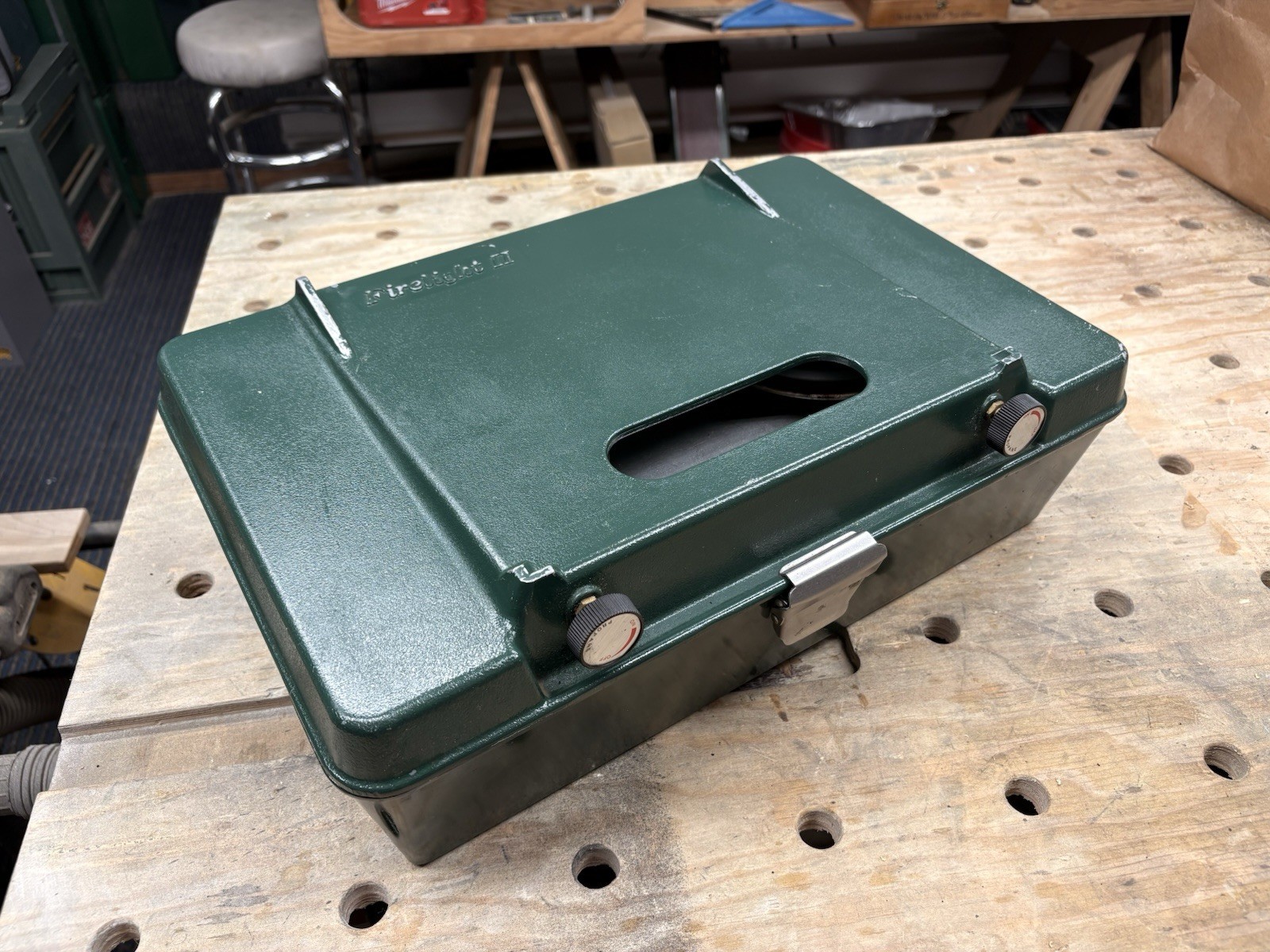 Ducane Firelight 2 II Portable Propane BBQ Grill Dual Burner Camp Stove Camping