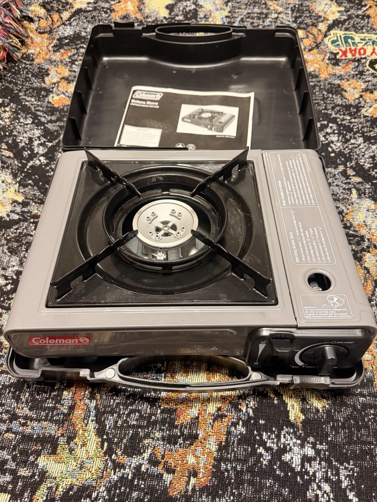 Coleman 2800 Series Portable Butane Camp Stove Single Burner Camping Stove