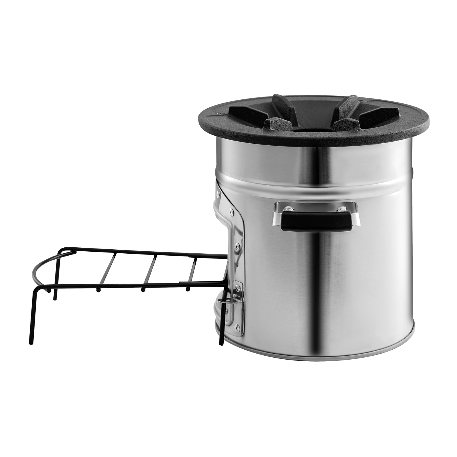 VEVOR Camping Rocket Stove Wood Burning Portable Rocket Stove with Carrying Bag