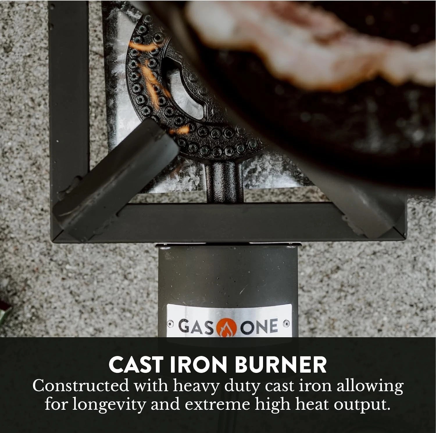 Outdoor Propane Burner – High-Output Single Stove