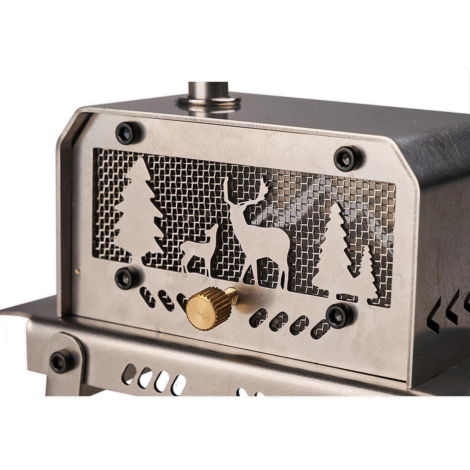 Camping Wood Stove Portable for Tent Portable Wood Cook Stove Stainless amiable