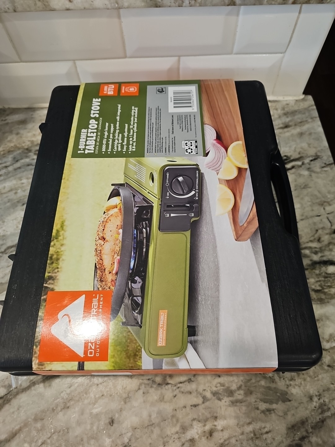Ozark Trail Portable Gas Camping Stove with Case { New }