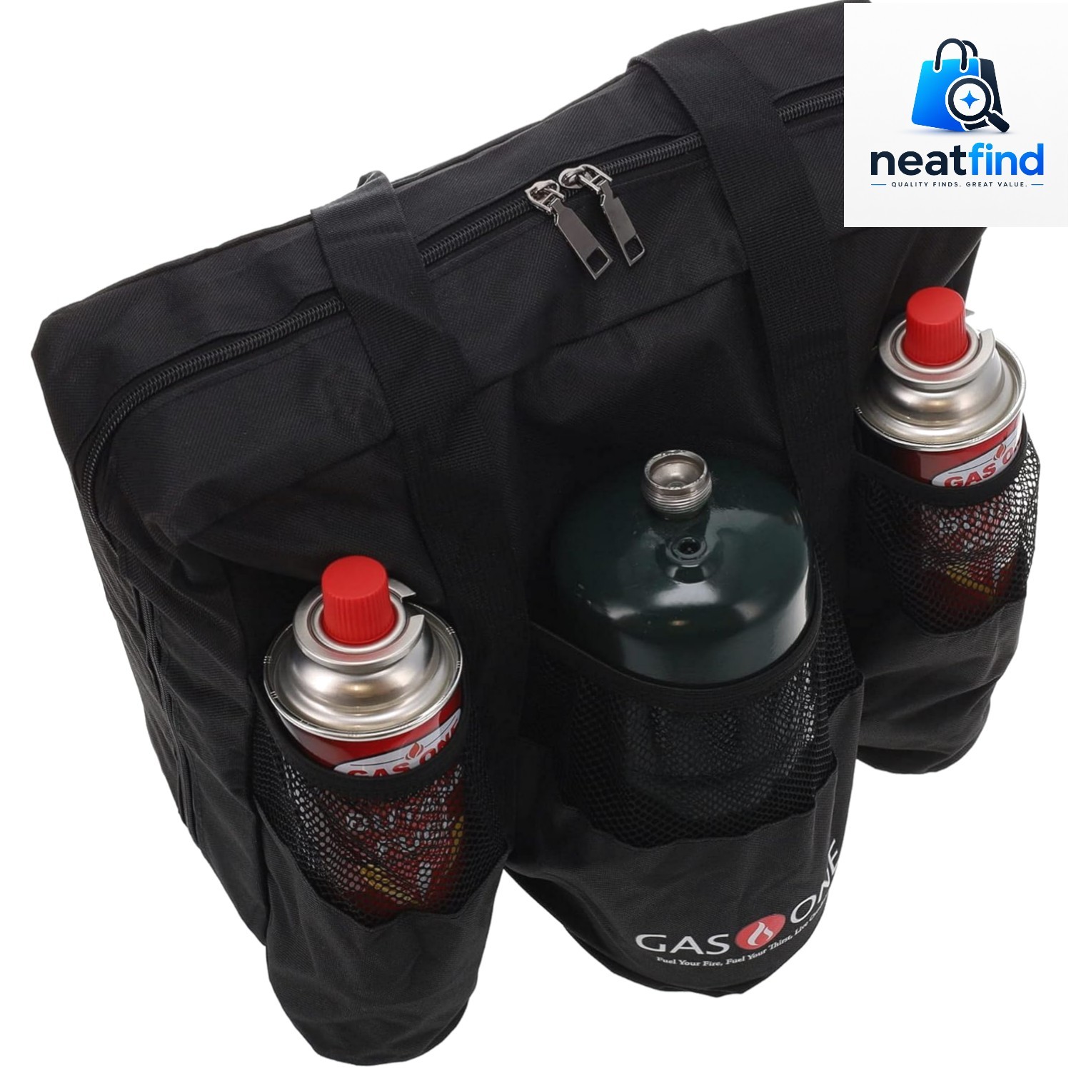Portable Camping Stove Carry Bag for Portable Butane Stoves and Dual Fuel Stoves