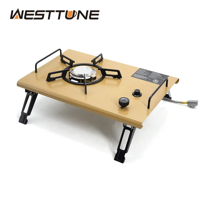 WESTTUNE IGT Gas Stove Burner Strong Fire Heater Furnace Portable Outdoor 4000W