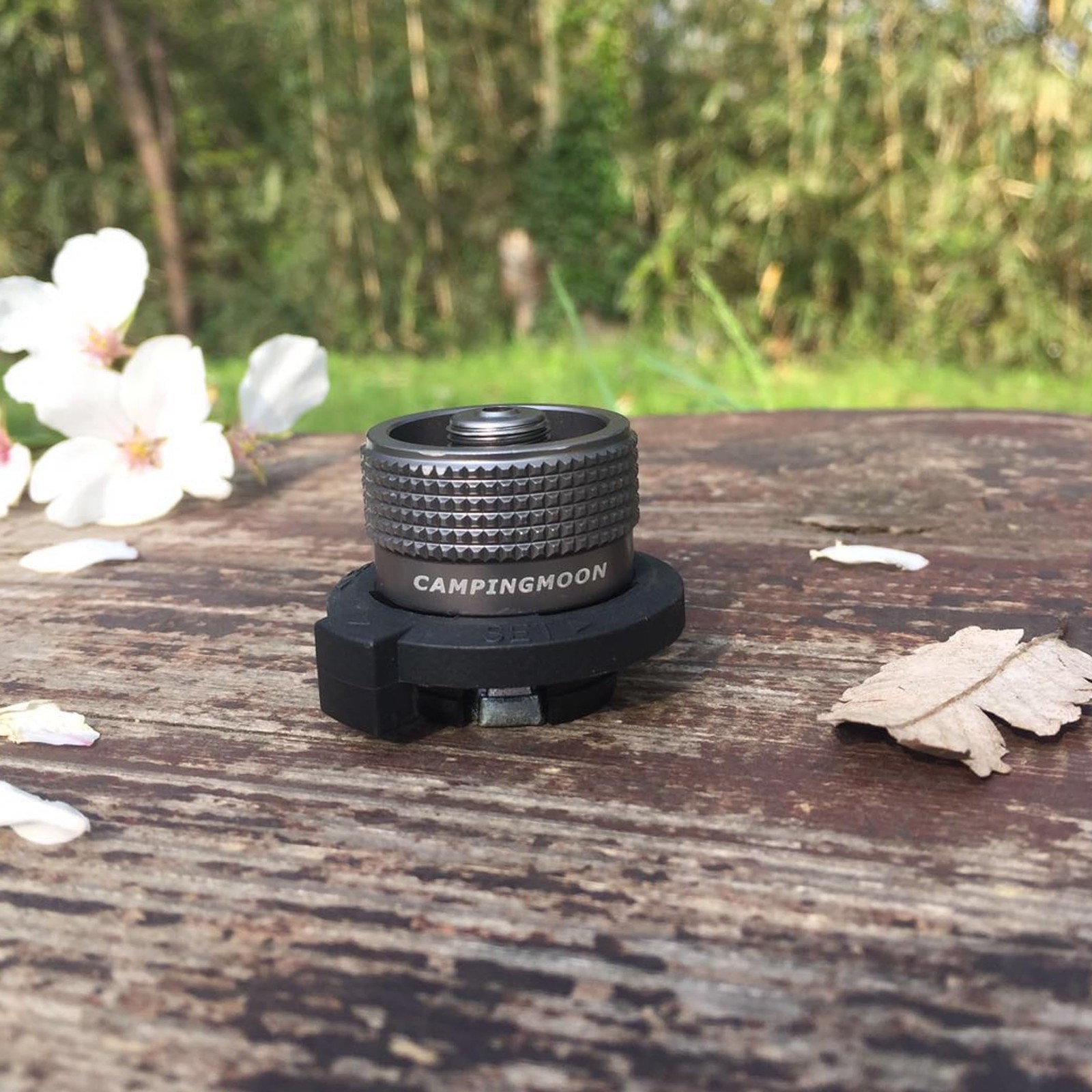 CAMPINGMOON Butane Nozzle Converter Adapter Simple Lockable for Nozzle Bottle…