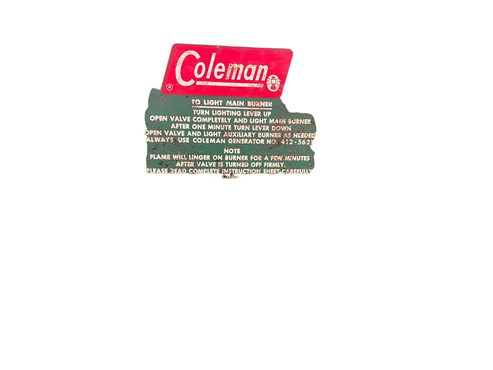 Coleman 1400 BTU 2 Burner Liquid Fuel Stove – 424700 Used