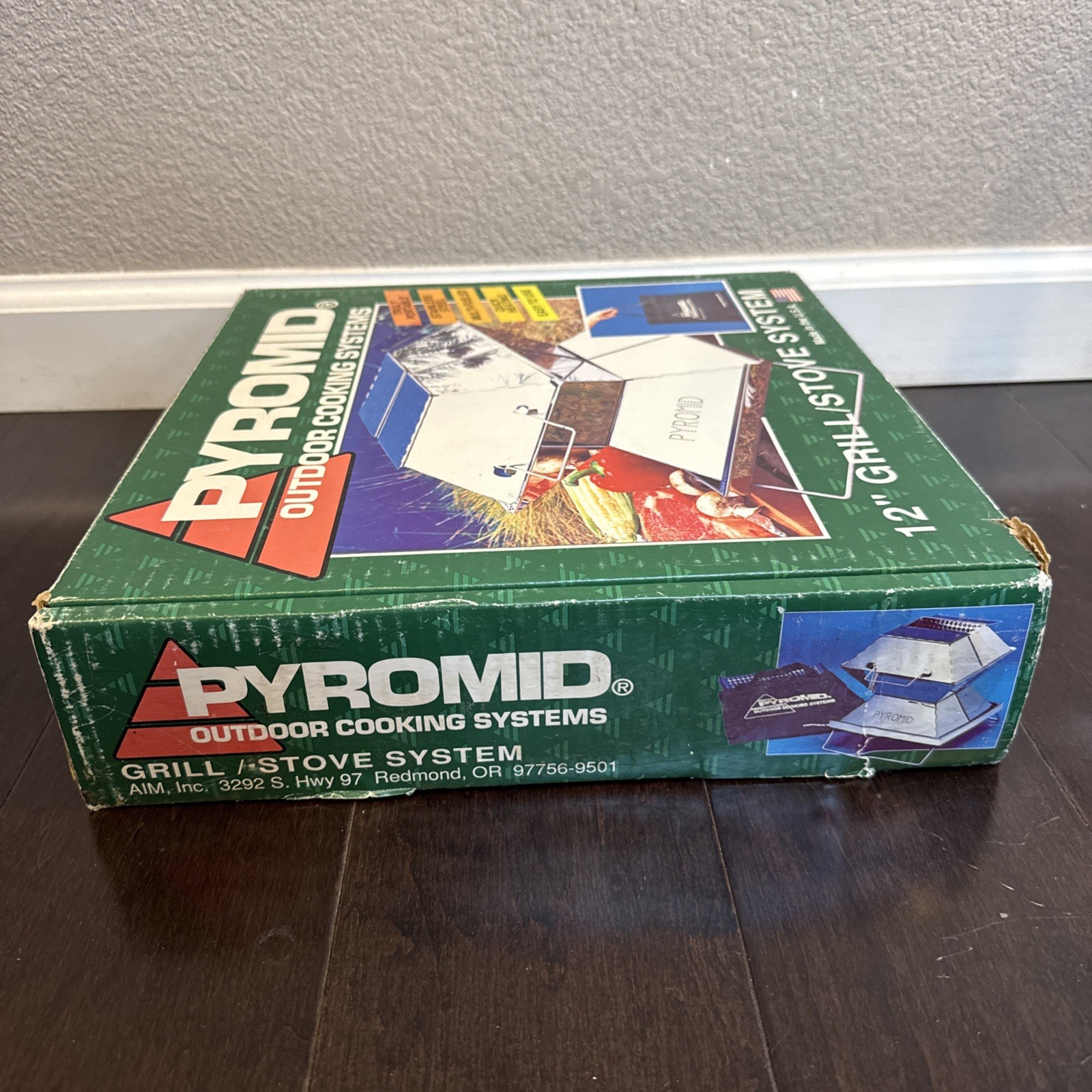 Pyromid Outdoor Cooking System Stainless 12” Grill Stove Roaster Camping New