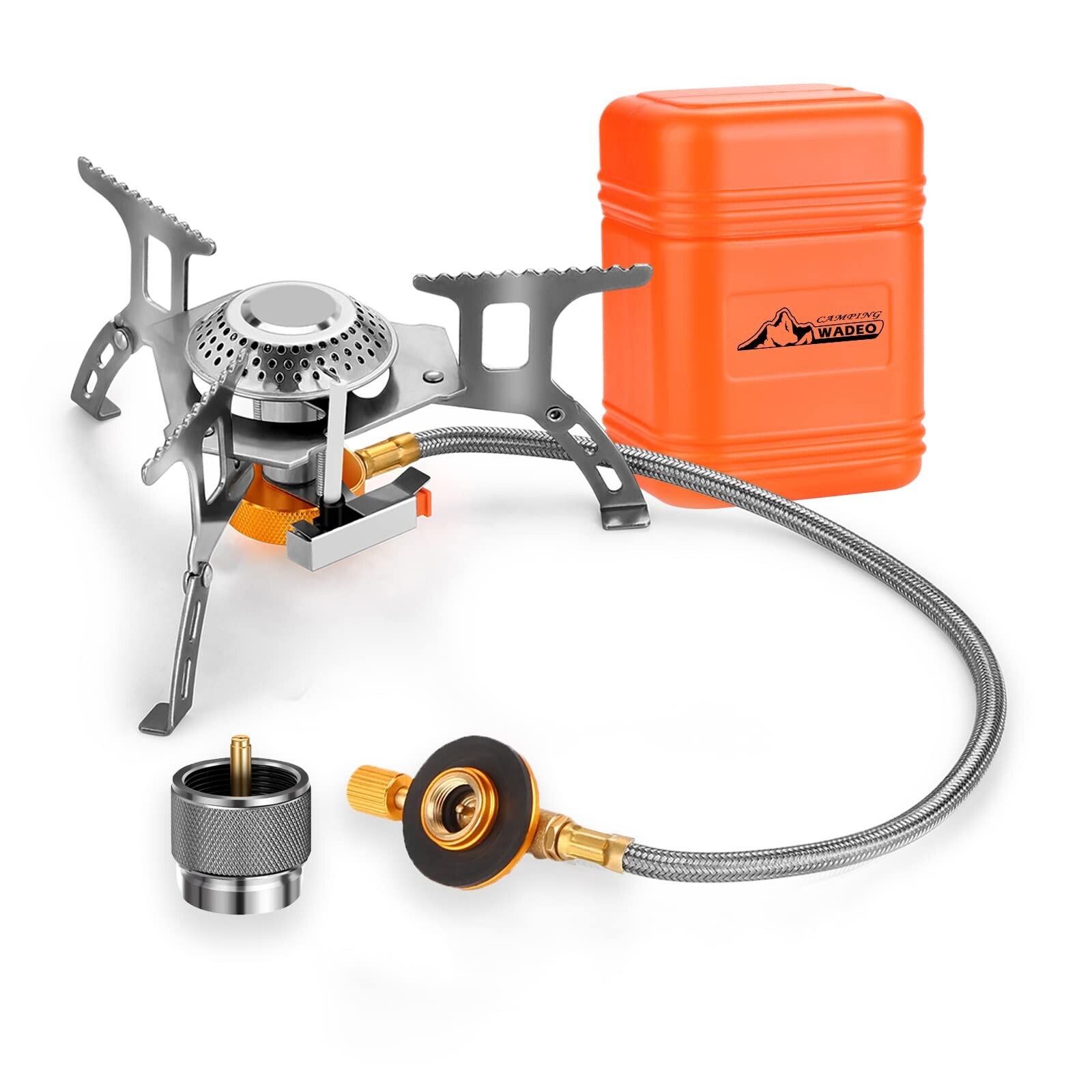 Outdoor Camping Stove 3700W High Efficient Burning Serrated and Anti-Slip Stand