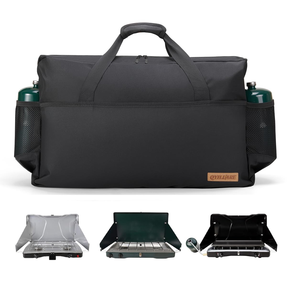 Camping Stove Carrying Case for Coleman 2-Burner,Camp Stove Carry Bag for Camp