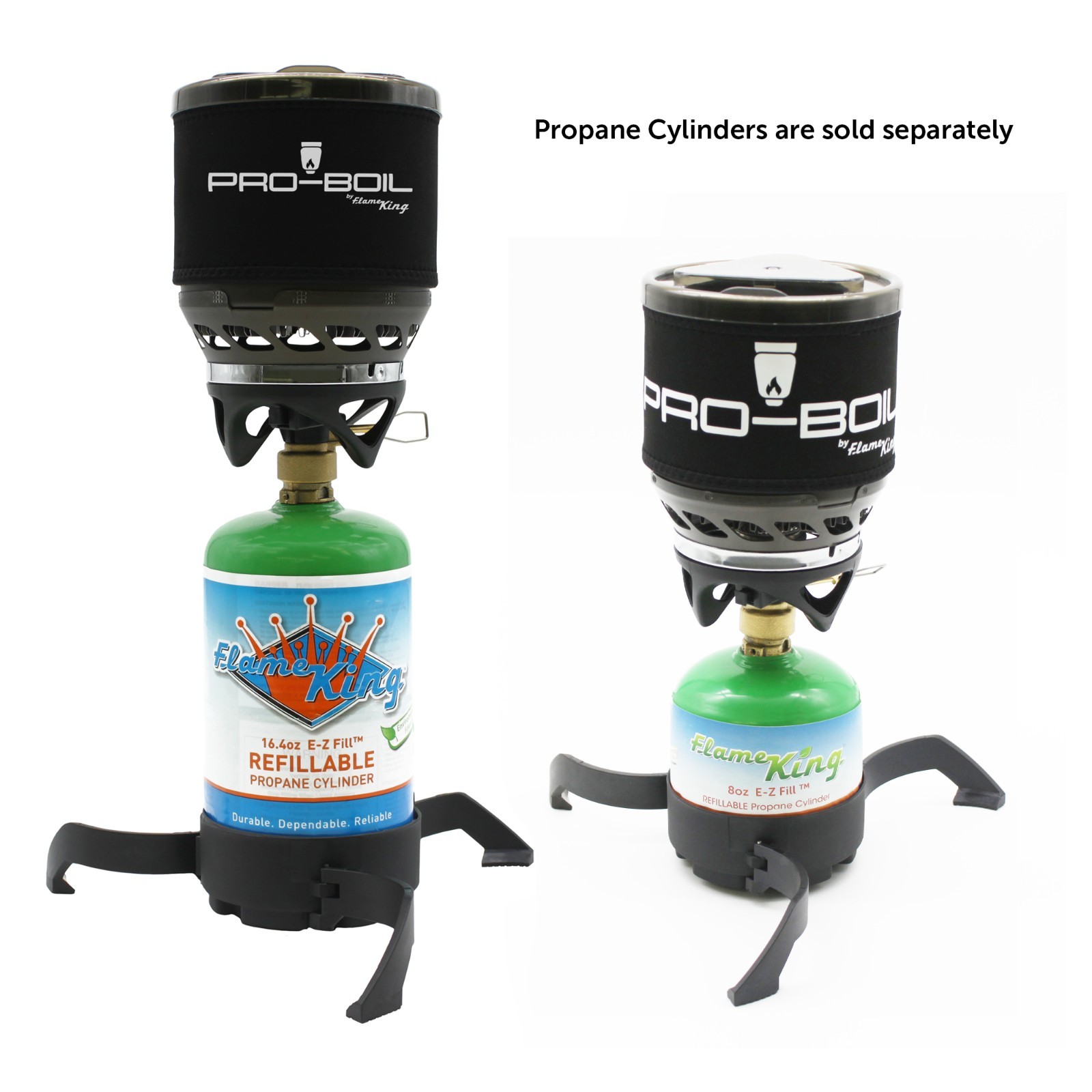 Pro-Boil All-in-One Camping & Backpacking Stove Boils Water in 90 seconds
