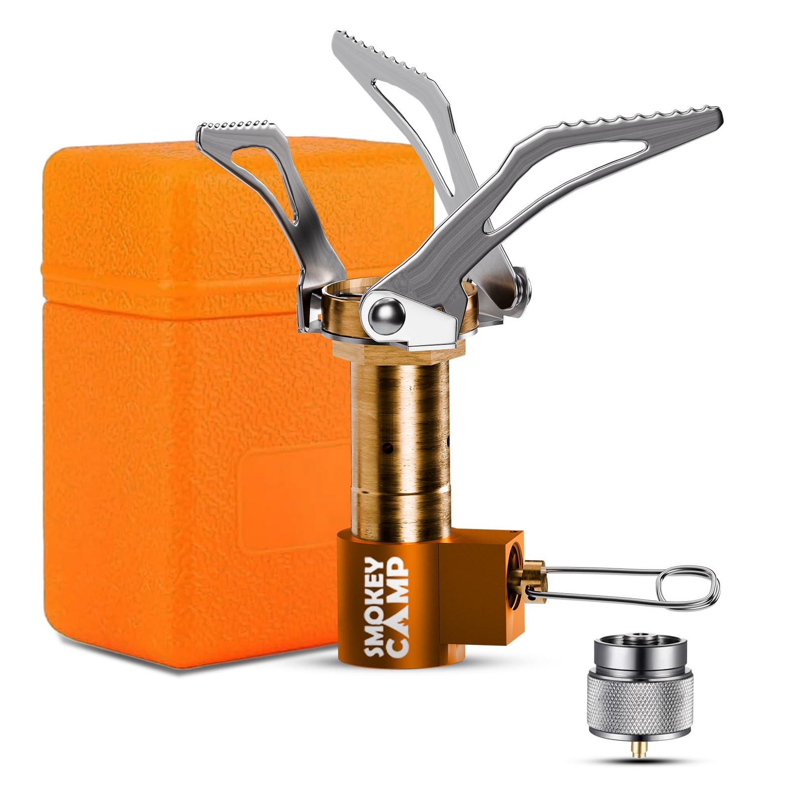 Mini 3000W Camping Stove, Ultralight Backpacking Camp Stove with a Carrying C…