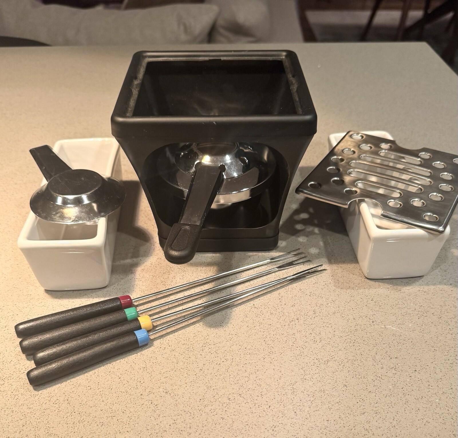 Casamoda S’MORES MAKER Indoor/Outdoor Set + 2 cans fuel! (Not usually included)