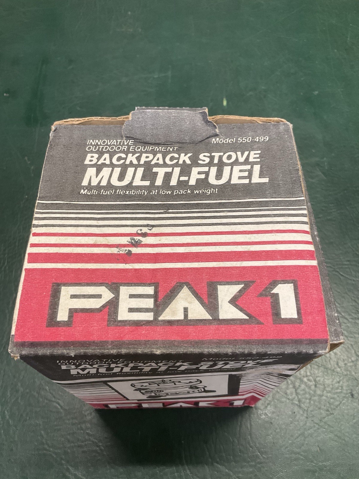 Coleman Peak 1 Multi Fuel Gas 550-499 Backpack Camp Stove w/ Accessories