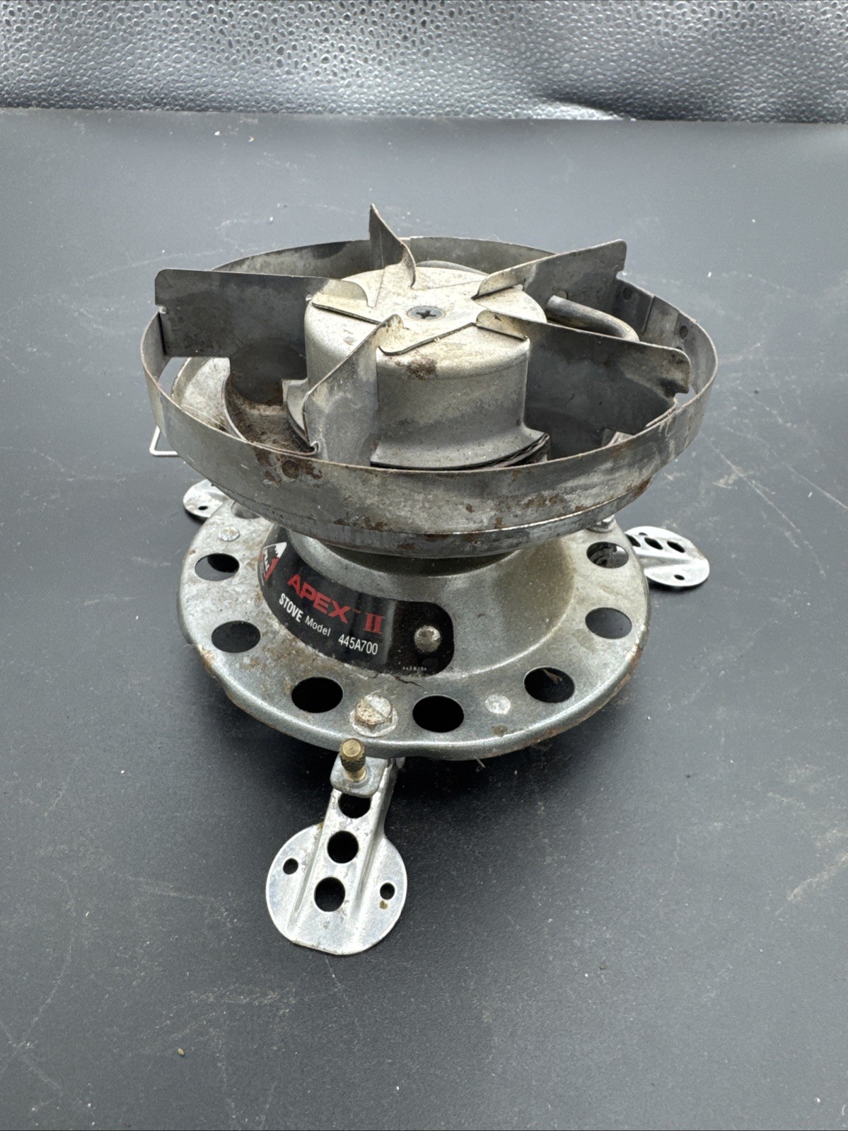 Vintage Coleman Peak 1 Apex II Model 445A-700 Backpacking Camp Stove