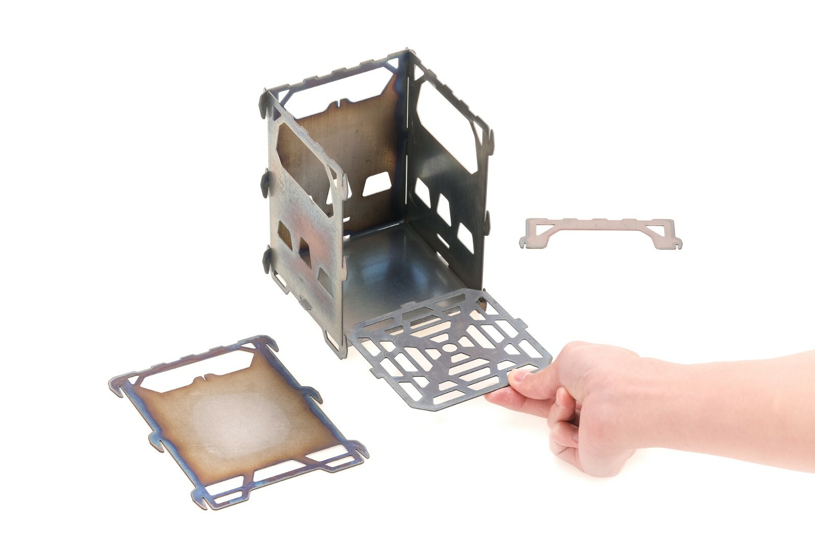 Keith Titanium Alloy Ti2201 Backpacking Wood Stove(Custom Storage Sack Included)