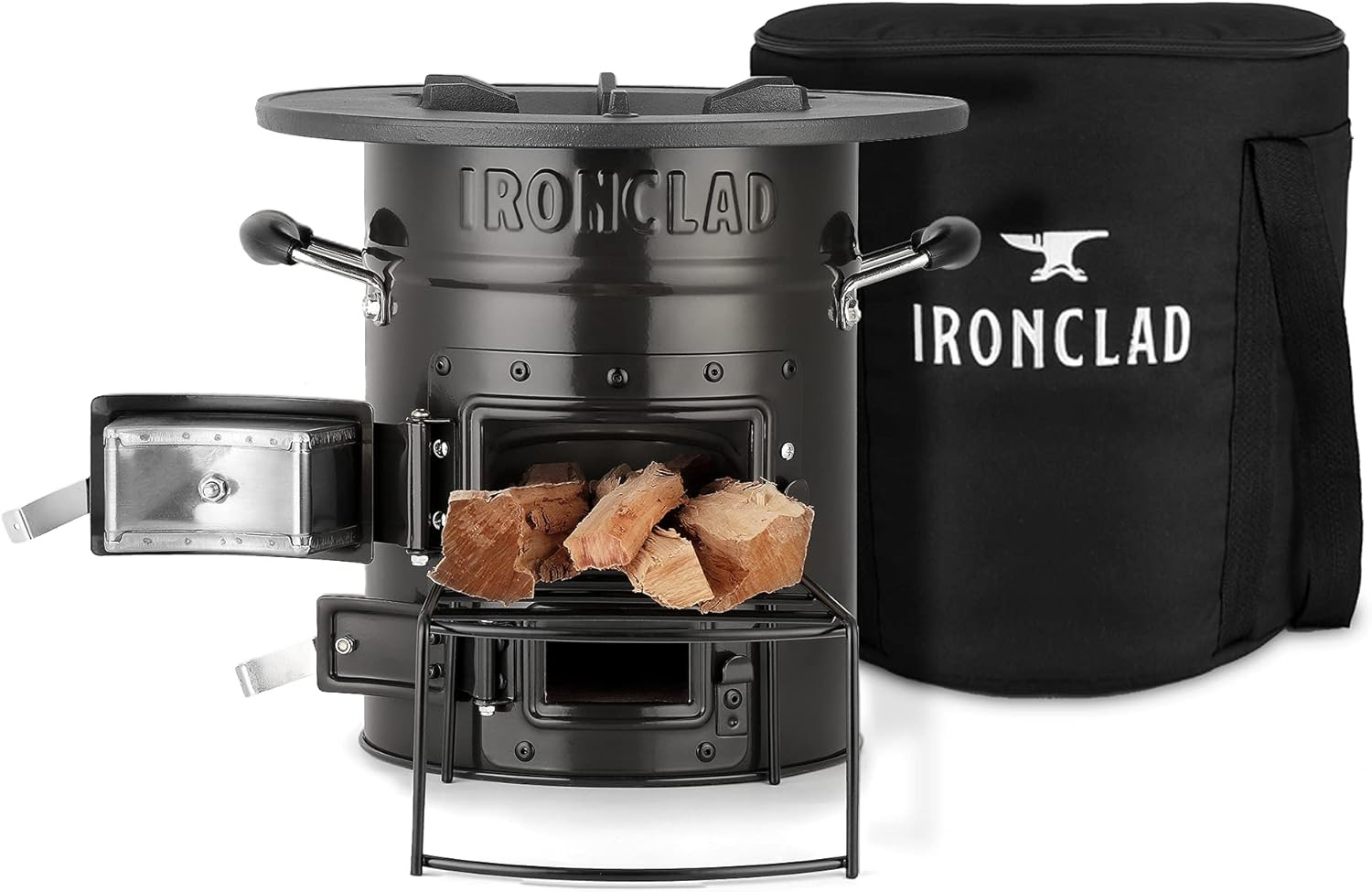 Rocket Stove – Camping Wood Stove for Emergency Preparedness, Survival, off Grid