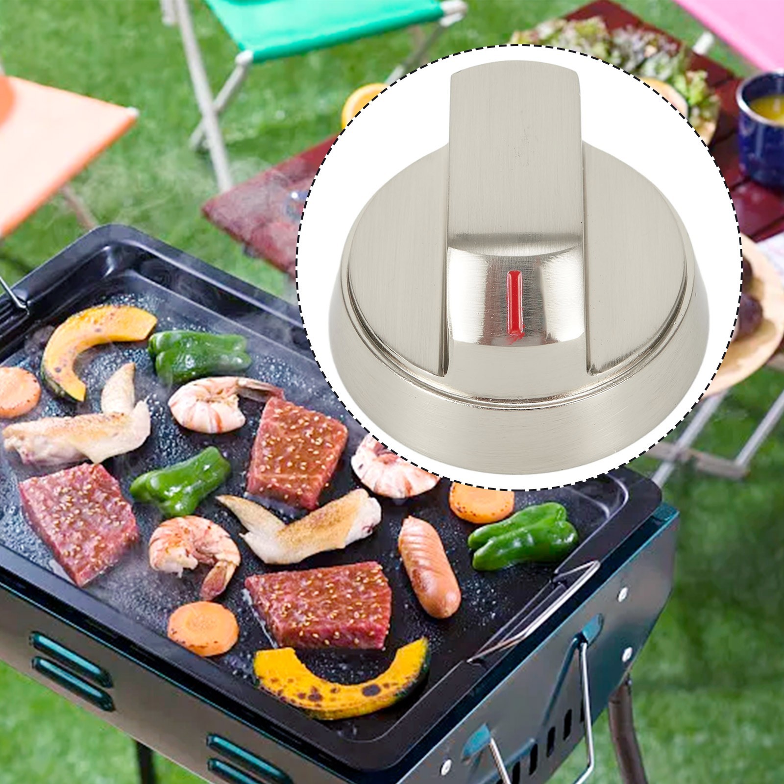 Knob Kitchen Knob Gas Stove High Quality Stove Parts BBQ Grill Brand New