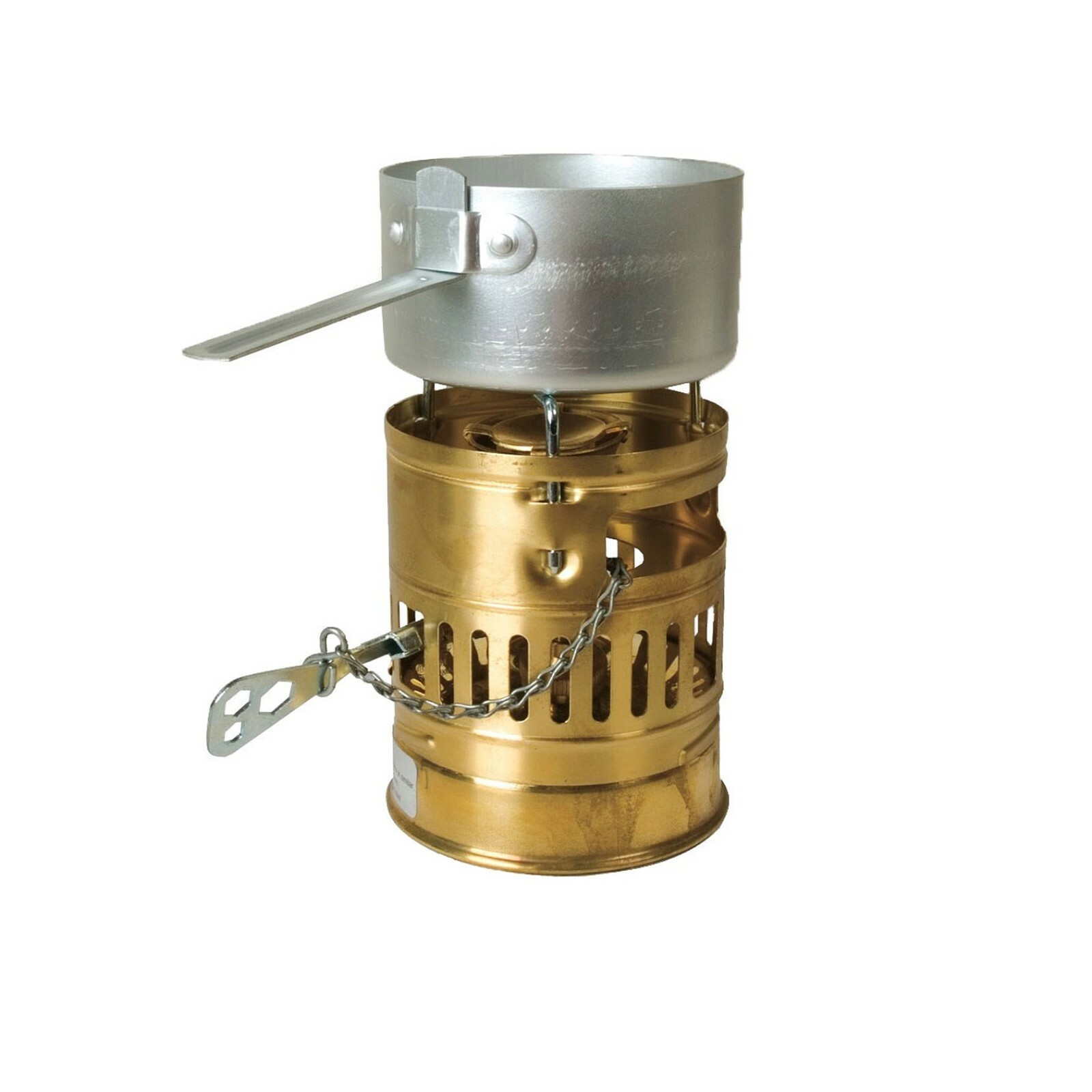 OPTIMUS SVEA Stove Classic White Gas Burner Light Gasoline Solid Brass Can Fuel