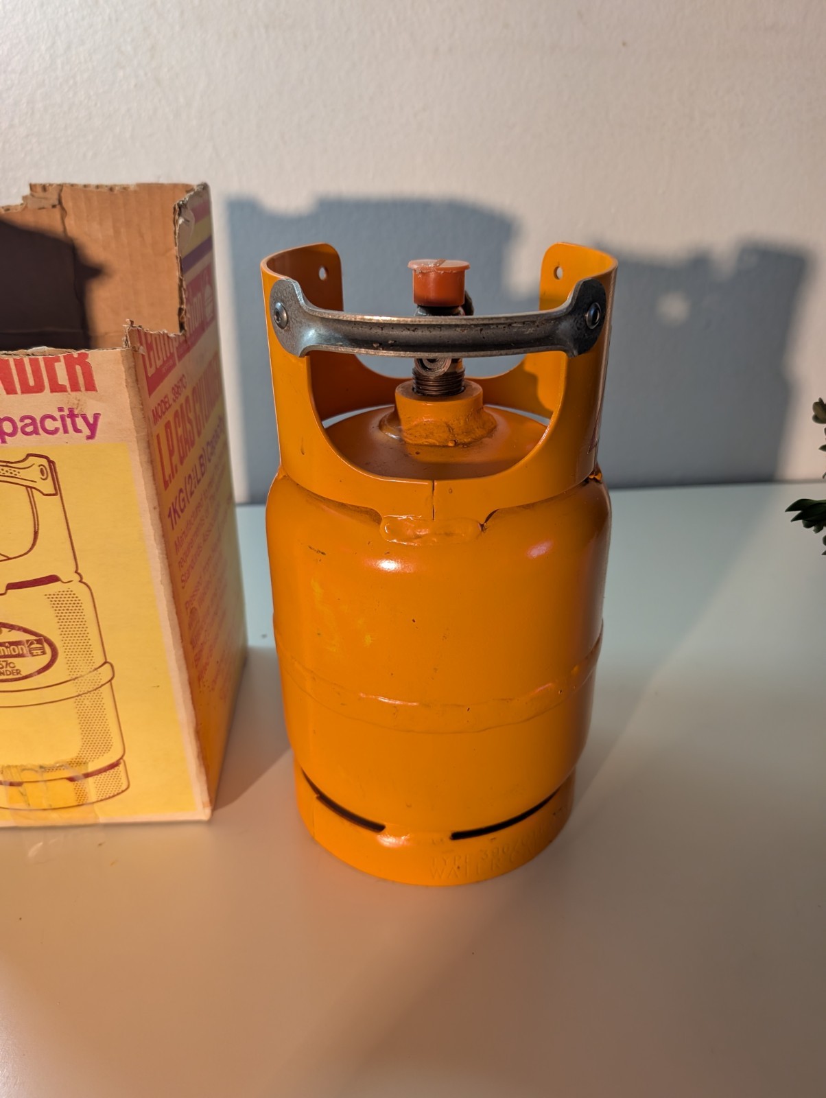 Companion MINI LP GAS Tank 3967c In Original Box RARE