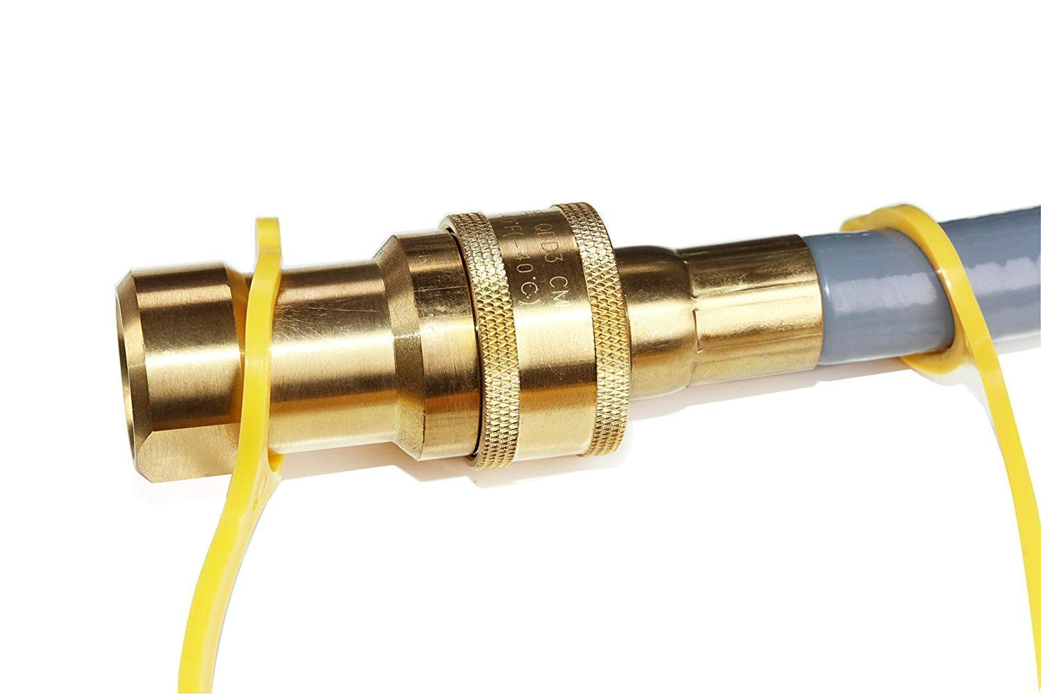 DOZYANT 24 Feet 1/2″ ID Natural Gas Hose, Low Pressure LPG Hose 24 Feet, Gray