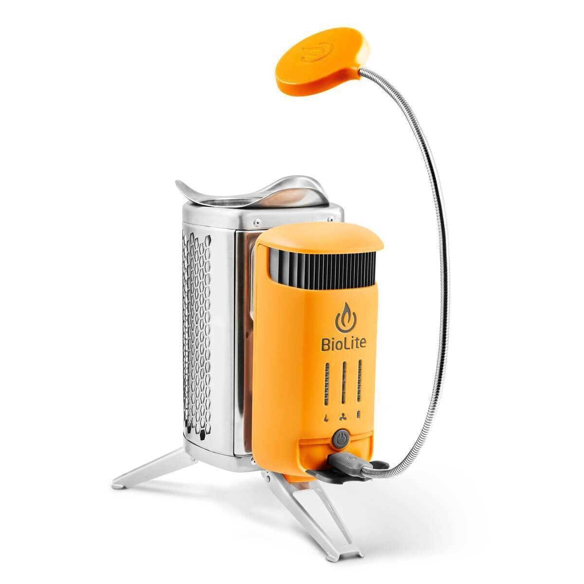 BioLite Solid Fuel Camp Stove 2+ Electricity Generator Battery USB Charger