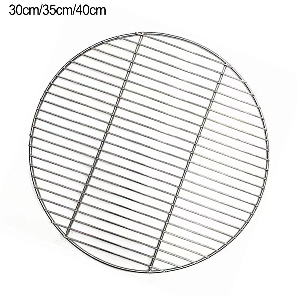 Stainless Steel Grilling Tray 30cm 35cm 40cm for Outdoor BBQ Gatherings