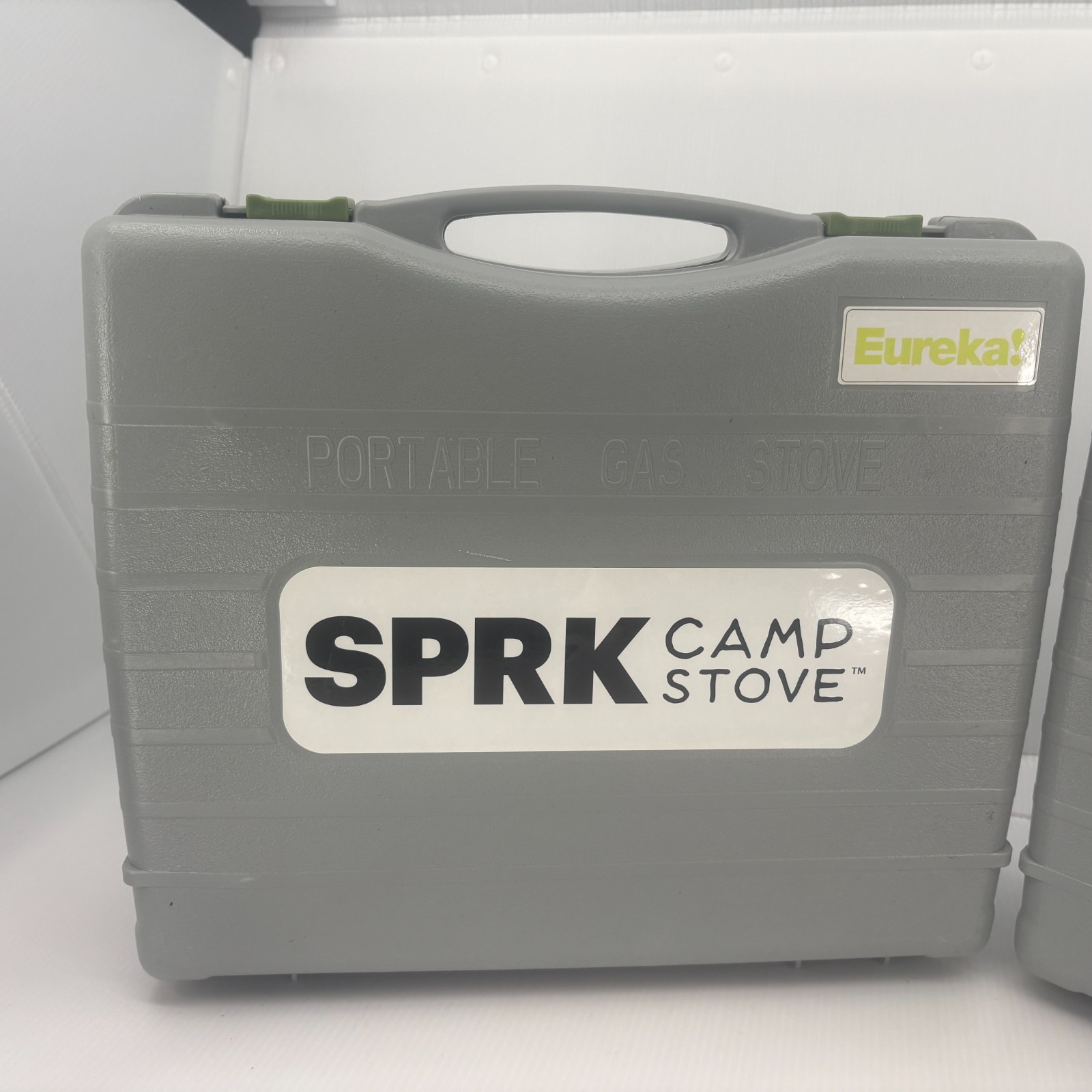 Eureka SPRK Camp Stove Lot Of 2 Portable Gas Butane Camping Stoves Cases
